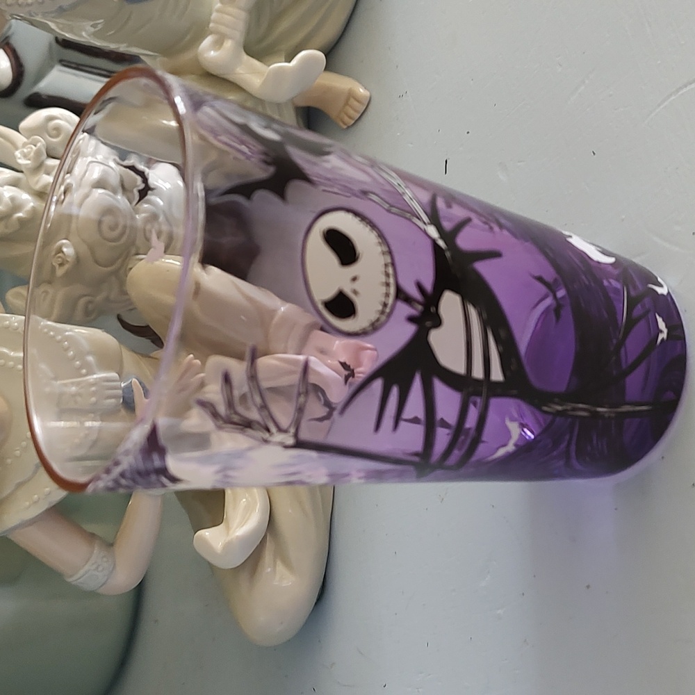 Nightmare Before Christmas glass